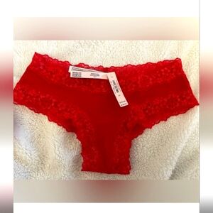 Red Victoria's Secret Tanga